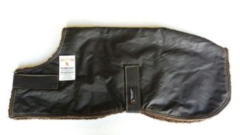 dog coat oil skin